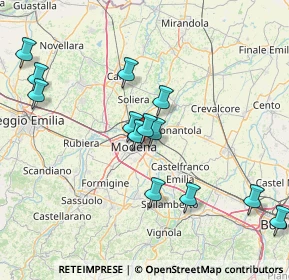 Mappa Via Nonantolana, 41122 Modena MO, Italia (15.99462)