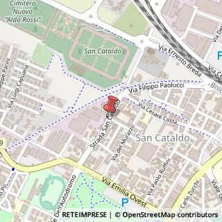 Mappa Strada San Cataldo, 115, 41123 Modena, Modena (Emilia Romagna)