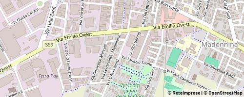 Mappa Modena