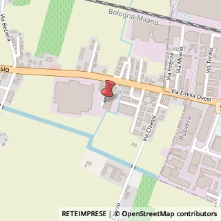 Mappa Via Rudolf Diesel, 4, 42122 Reggio nell'Emilia, Reggio nell'Emilia (Emilia Romagna)