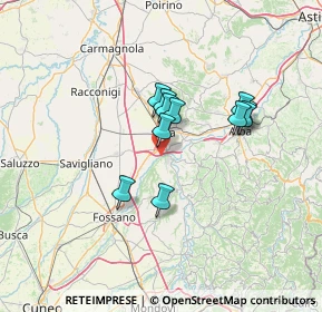 Mappa 12062 Cherasco CN, Italia (10.25727)