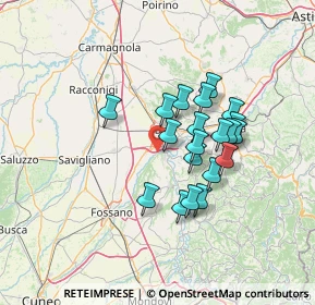 Mappa 12062 Cherasco CN, Italia (11.164)