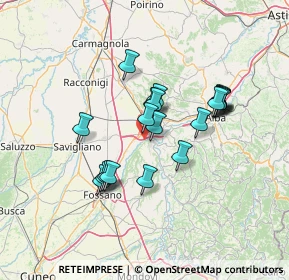 Mappa 12062 Cherasco CN, Italia (11.724)