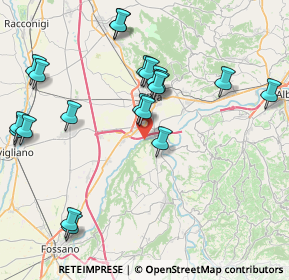 Mappa 12062 Cherasco CN, Italia (9.0255)