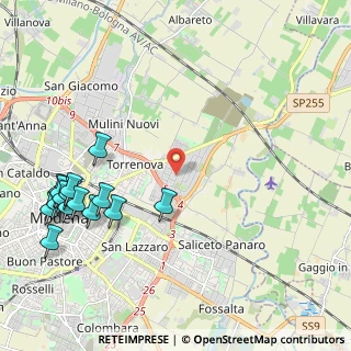 Mappa Via John Fitzgerald Kennedy, 41122 Modena MO, Italia (2.77067)