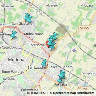 Mappa Via John Fitzgerald Kennedy, 41122 Modena MO, Italia (2.04091)