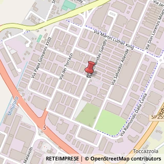 Mappa Via Gandhi, 21, 41122 Modena, Modena (Emilia Romagna)