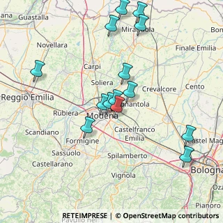 Mappa Via John Fitzgerald Kennedy, 41122 Modena MO, Italia (15.61786)