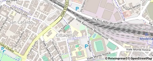 Mappa Modena