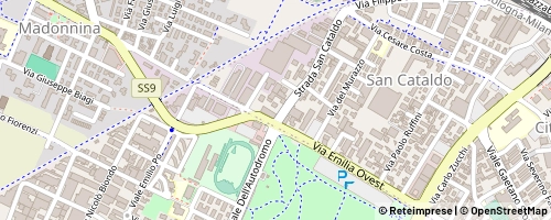 Mappa Modène
