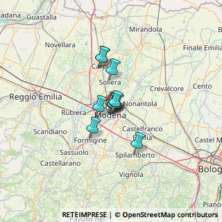 Mappa Via Rita Levi Montalcini, 41122 Modena MO, Italia (6.74455)