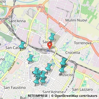 Mappa Via Rita Levi Montalcini, 41122 Modena MO, Italia (1.21)