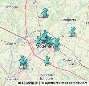 Mappa Via Rita Levi Montalcini, 41122 Modena MO, Italia (5.894)