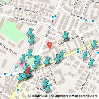 Mappa Strada Albareto, 41122 Modena MO, Italia (0.15)