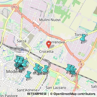 Mappa Strada Albareto, 41122 Modena MO, Italia (1.5535)