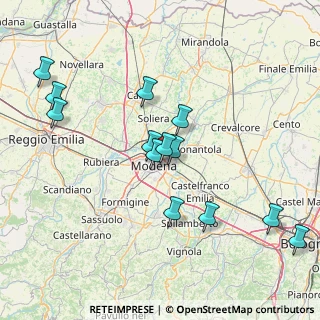 Mappa Strada Albareto, 41122 Modena MO, Italia (15.86077)