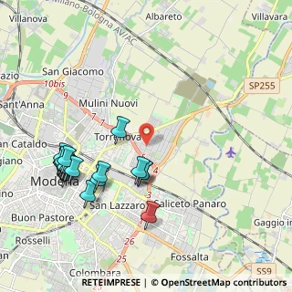 Mappa Via Ho Chi Minh, 41122 Modena MO, Italia (2.326)