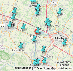 Mappa Via Aldo Palazzeschi, 42122 Bagno RE, Italia (9.87)