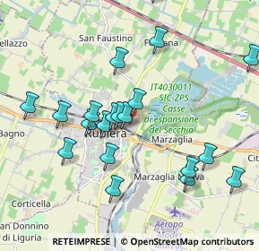 Mappa Via Aldo Palazzeschi, 42122 Bagno RE, Italia (2.002)