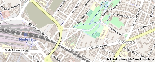 Mappa Modena