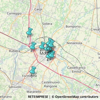 Mappa Via Due Canali Sud, 41122 Modena MO, Italia (3.93364)