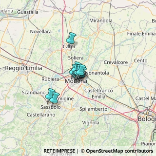 Mappa Via Due Canali Sud, 41122 Modena MO, Italia (5.81636)