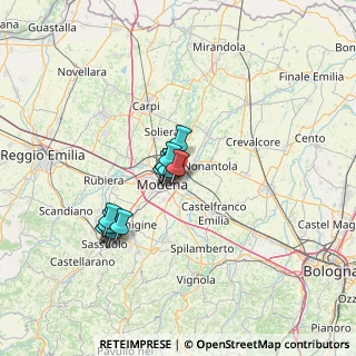 Mappa Via dalla Costa Raimondo, 41122 Modena MO, Italia (10.58923)