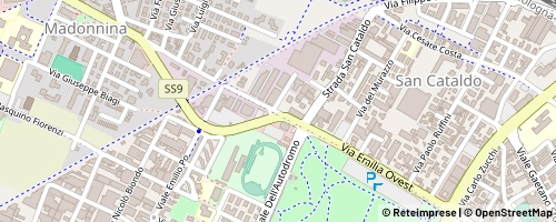 Mappa Módena