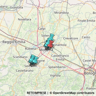 Mappa Via Luigi Ceretti, 41122 Modena MO, Italia (9.31231)