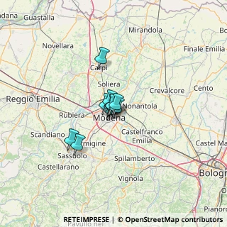 Mappa Via Luigi Ceretti, 41122 Modena MO, Italia (6.10727)