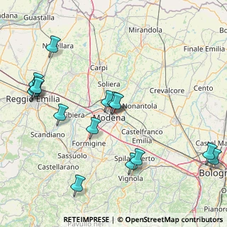 Mappa Via Luigi Ceretti, 41122 Modena MO, Italia (19.594)