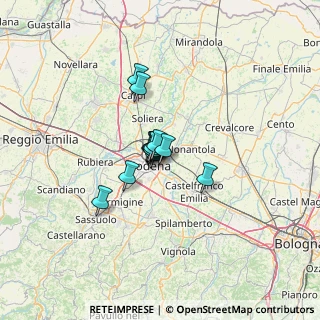 Mappa Via Padre Torres, 41122 Modena MO, Italia (6.61571)