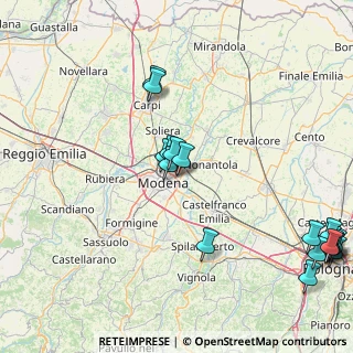 Mappa Via Padre Torres, 41122 Modena MO, Italia (21.94056)