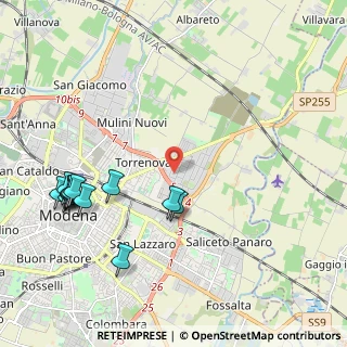 Mappa Via Padre Torres, 41122 Modena MO, Italia (2.53769)