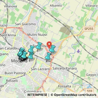 Mappa Via Padre Torres, 41122 Modena MO, Italia (2.37)