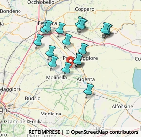 Mappa Strada del Trombone, 44011 Argenta FE, Italia (12.2445)