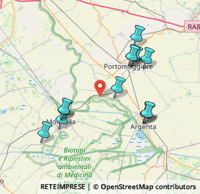 Mappa Strada del Trombone, 44011 Portomaggiore FE, Italia (7.56385)