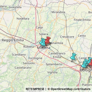 Mappa Via Mar Baltico, 41122 Modena MO, Italia (37.33077)