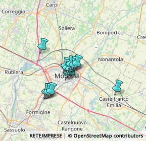 Mappa Via Luigi Cerretti, 41122 Modena MO, Italia (4.63857)