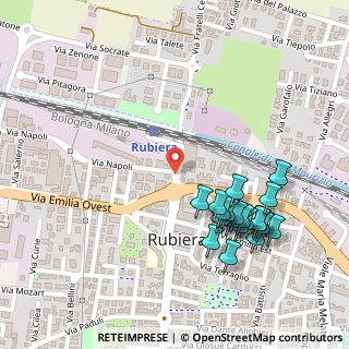 Mappa Viale della Stazione, 42048 Rubiera RE, Italia (0.277)