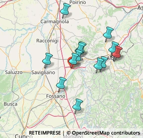 Mappa Via Rasini, 12062 Cherasco CN, Italia (12.76929)