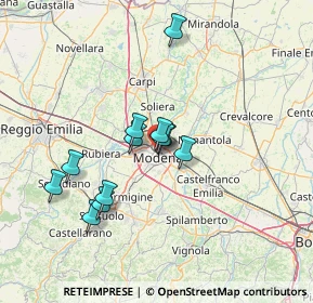 Mappa Viale Raimondo Montecuccoli, 41122 Modena MO, Italia (11.68417)
