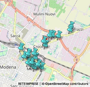 Mappa Via Giovanni Giolitti, 41122 Modena MO, Italia (0.9465)