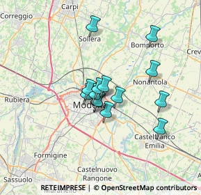 Mappa Via Giovanni Giolitti, 41122 Modena MO, Italia (4.93571)