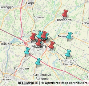 Mappa Via Mar Adriatico, 41122 Modena MO, Italia (4.66333)