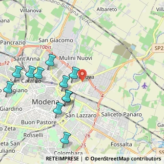 Mappa Via Mare Adriatico, 41122 Modena MO, Italia (2.35636)
