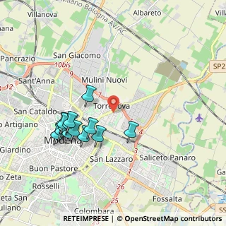 Mappa Via Mare Adriatico, 41122 Modena MO, Italia (1.92143)