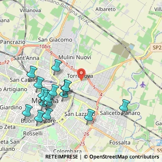 Mappa Via Mare Adriatico, 41122 Modena MO, Italia (2.37941)