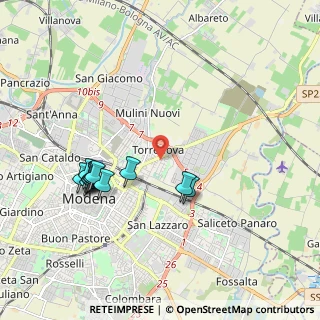Mappa Via Mare Adriatico, 41122 Modena MO, Italia (1.97917)