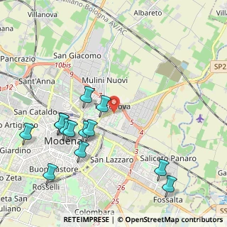 Mappa Via Mare Adriatico, 41122 Modena MO, Italia (2.35385)